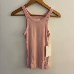 NWT Hudson North Women's Soft Pink Tank Top, Modal fabric, Sz XS, soft w stretch
